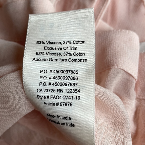 Aritzia Wilfred Pink Oversized Blayze Top floral - Picture 13 of 14